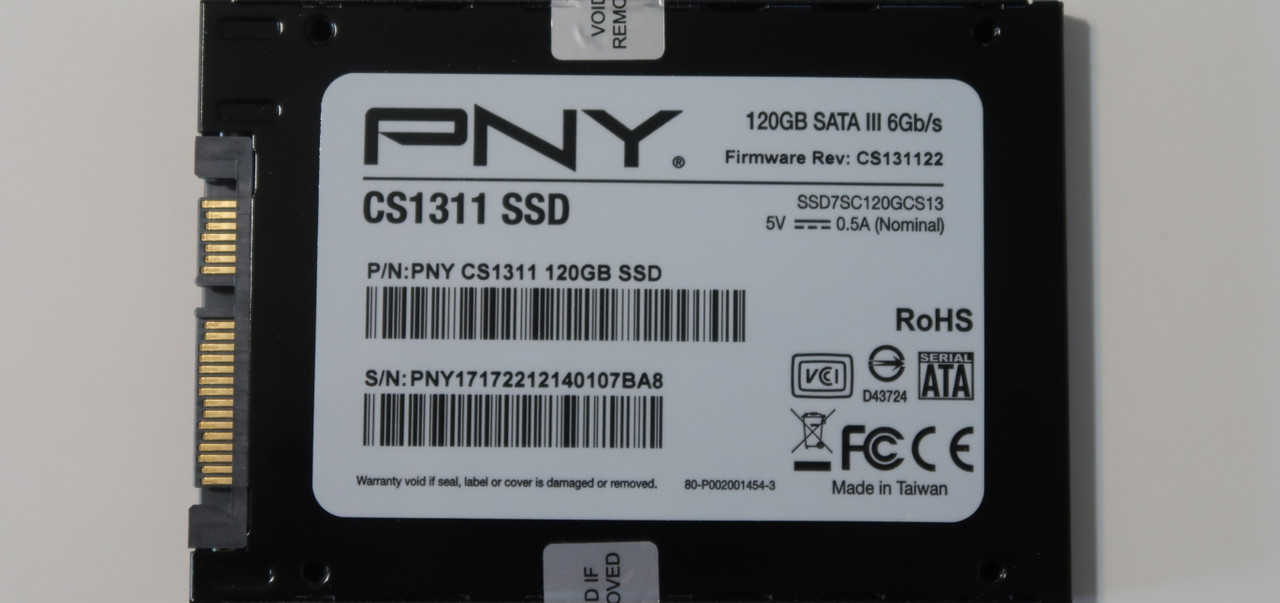 Kano Foranderlig Siege PNY CS1311 SSD7SC120GCS13 FW Rev:CS131122 120gb 2.5" Sata III SSD -  Effective Electronics