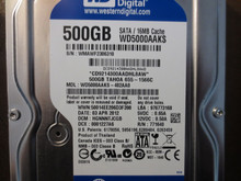 Western Digital WD5000AAKS-402AA0 DCM:HGNNNTJCGB Apple#655-1566C 500gb Sata