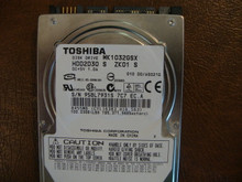 Toshiba MK1032GSX HDD2D30 S ZK01 S 010 D0/AS021G 100gb  Sata (Donor for Parts)