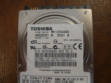 Toshiba MK1234GSX HDD2D31 B ZK01 S 010 A0/AH001A 120gb  Sata (Donor for Parts) 367K2586S