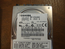 Toshiba MK1234GSX HDD2D31 B ZK01 S 010 A0/AH001A 120gb  Sata (Donor for Parts) 56JQ5712S