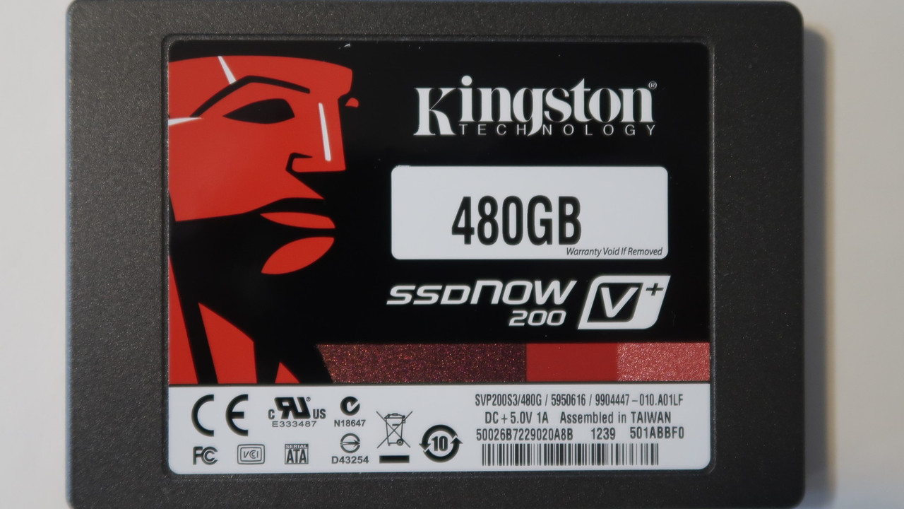 Kingston SVP200S3/480G / 5950616 / 9904447-010.A01LF 2.5" 480gb Sata SSD -  Effective Electronics