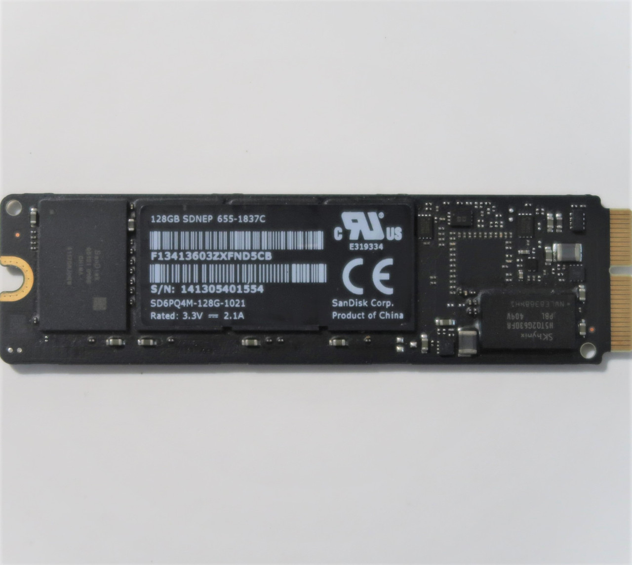 Så hurtigt som en flash eskalere kontanter SanDisk SD6PQ4M-128G-1021 128gb SSD Macbook Apple# 655-1837C - Effective  Electronics
