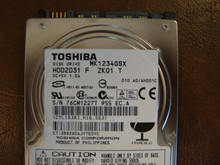 Toshiba MK1234GSX HDD2D31 F ZK01 T 010 A0/AH001C 120gb  Sata (Donor for Parts)