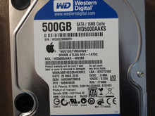 Western Digital WD5000AAKS-40V2B0 DCM:HARNNT2MGB Apple#655-1473C 500gb Sata