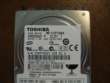 Toshiba MK1237GSX HDD2D62 F ZL01 T 020 C0/DL132C  120gb  Sata (Donor for Parts)