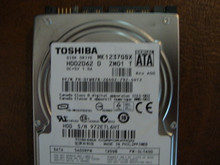 Toshiba MK1237GSX HDD2D62 D ZM01 T FW:DL1400  120gb  Sata (Donor for Parts)