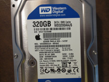 Western Digital WD3200AAJS-40H3A2 DCM:HHRNNT2AGN Apple#655-1472F 320gb Sata 