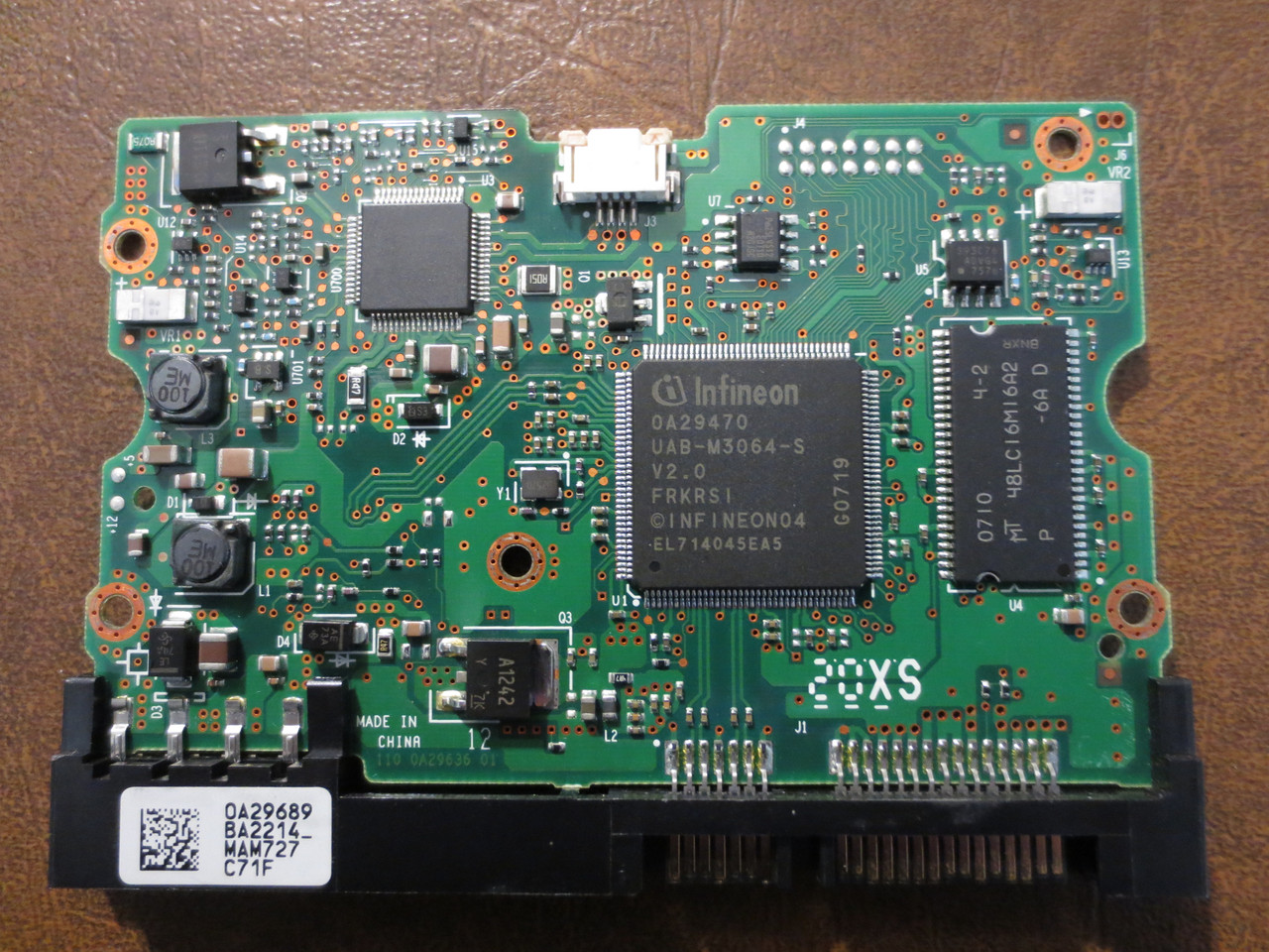 Contrôleur PCB HITACHI 0A29636 HDS725050KLA360 Électronique De Disque