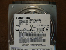 Toshiba MK1246GSX HDD2D91 B UK01 T  010 B0/LB213M 120gb  Sata (Donor for Parts) 28DYT1Q6T