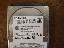 Toshiba MK1251GSY HDD2E23 D UL02 T FW:LD101D 120gb  Sata (Donor for Parts)
