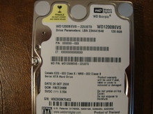 WD WD1200BEVS-22UST0 DCM:FBCT2HBB 120gb Sata (Donor for Parts)