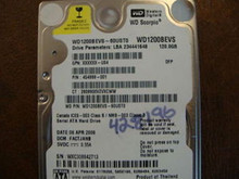 WD WD1200BEVS-60UST0 DCM:FACTJANB 120gb Sata (Donor for Parts)