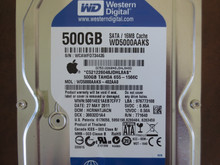 Western Digital WD5000AAKS-402AA0 DCM:HCRNHTJACN Apple#655-1566C 500gb Sata
