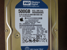 Western Digital WD5000AAKS-402AA0 DCM:HHRNNTJAHN Apple#655-1566C 500gb Sata