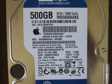 Western Digital WD5000AAKS-40V2B0 DCM:HBNNNT2MGB Apple#655-1473C 500gb Sata