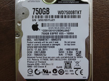 Western Digital WD7500BTKT-40MD3T0 DCM:EBCTJBBB Apple#655-1688A 750gb Sata