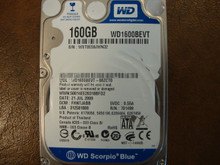 WD WD1600BEVT-00ZCT0 DCM:FHNTJABB 160gb Sata (Donor for Parts)