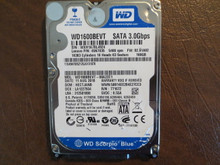 WD WD1600BEVT-08A23T1 DCM:HECTJANB FW:02.01A02 160gb Sata (Donor for Parts)