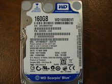 WD WD1600BEVT-22ZCT0 DCM:FAYT2HBB 160gb Sata (Donor for Parts)