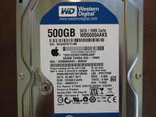 Western Digital WD5000AAKS-402AA0 DCM:HCRNHTJAHN Apple#655-1566C 500gb Sata