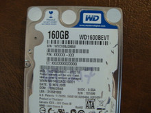 WD WD1600BEVT-22ZCT0 DCM:FBNV2BNB 160gb Sata (Donor for Parts)