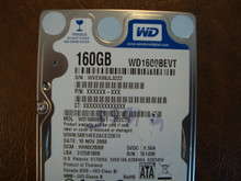 WD WD1600BEVT-22ZCT0 DCM:HHNV2BBB 160gb Sata (Donor for Parts)