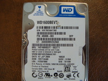 WD WD1600BEVT-60ZCT1 DCM:FBYT2ANB 160gb Sata (Donor for Parts)