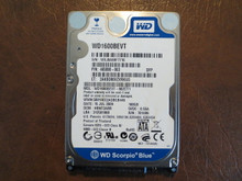 WD WD1600BEVT-60ZCT1 DCM:HBNT2ABB 160gb Sata (Donor for Parts)