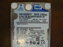 WD WD1600BEVT-88ZCT0 DCM:FHNTJBBB 160gb Sata (Donor for Parts)