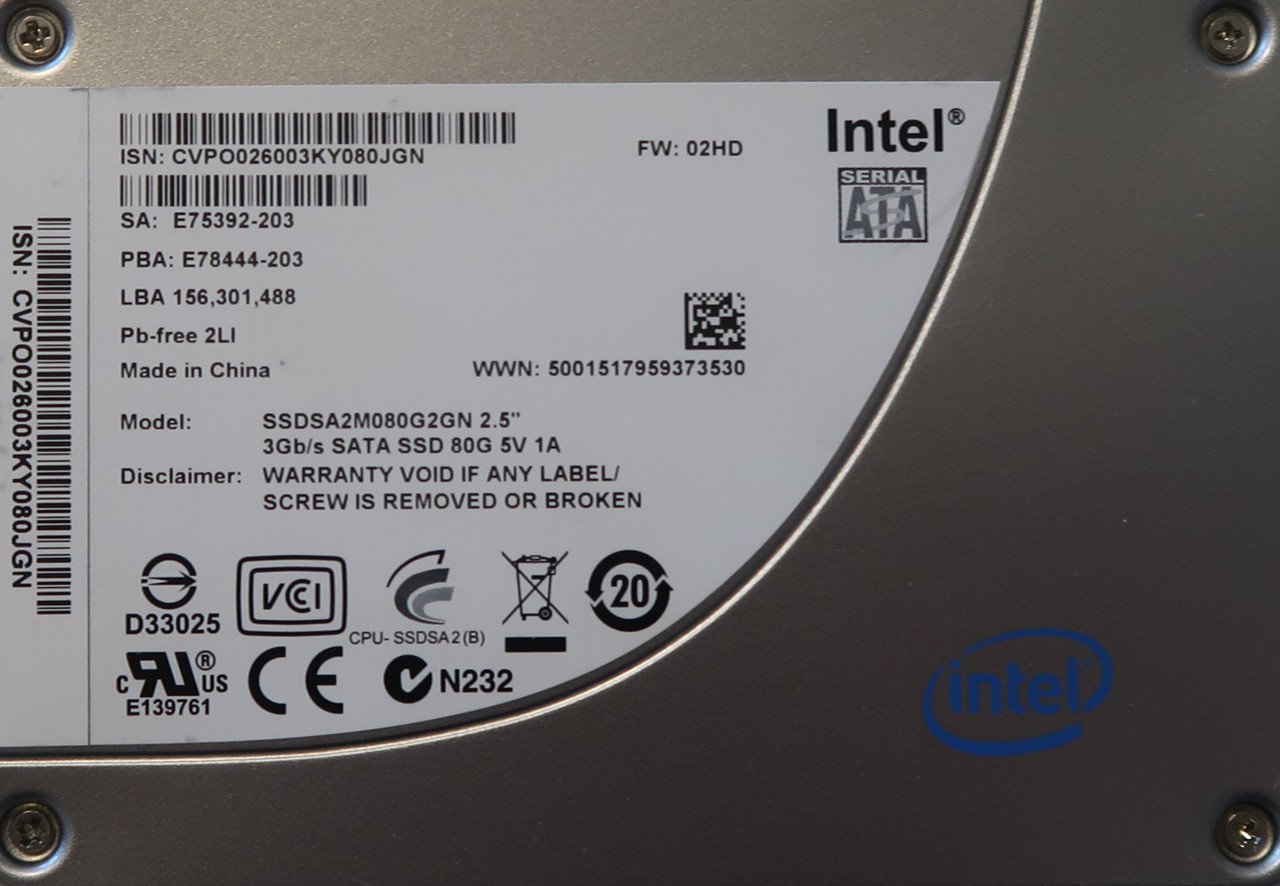 Intel X25-M