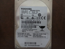 Toshiba MK6461GSYN HDD2F21 F VL01 B 010 A0/MH000C 640gb Sata (Donor for Parts) 91R2D05DB