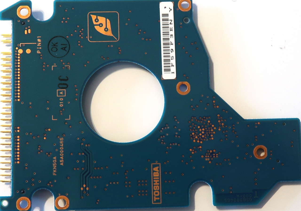 Toshiba MK4026GAX (HDD2193 D ZE01 T) G5B000465000-A 40gb 2.5