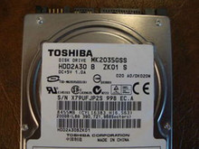 Toshiba MK2035GSS HDD2A30 B ZK01 S 020 A0/DK020M 200gb Sata (Donor for Parts)