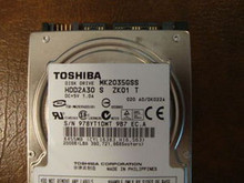 Toshiba MK2035GSS HDD2A30 S ZK01 T 020 A0/DK022A 200gb Sata (Donor for Parts)