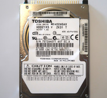 Toshiba MK4026GAX HDD2193 V ZK01 T 630 A0/PA100U 2.5" 40gb IDE (G5B000465-000-A)