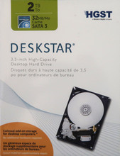 Hitachi HGST Deskstar 3.5" 32MB 6Gbs 5400rpm SataIII 2TB hard drive "New Sealed"