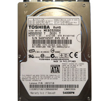 Toshiba MK8032GSX HDD2D32 T ZK01 T 010 B1/AS114E 39T2718 2.5" 80gb Sata MAY2006