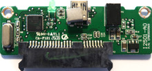 IOMEGA LPHD160-U 31625101 I2501-A0 EPB0000969 Sata to USB Mini-B adapter PCB