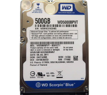 WD WD5000BPVT-00HXZT1 EACTJHBB (WXM1) Thailand 2.5" 500gb Sata HDD JUL/2011