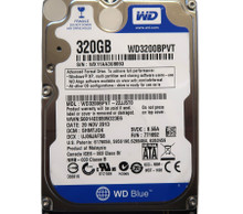 WD WD3200BPVT-22JJ5T0 SHMTJGK (WX11) Malaysia 2.5" 320gb Sata HDD NOV/2013
