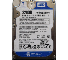 WD WD3200BPVT-22JJ5T0 DCM: SHMTJAB (WXC1) Malaysia 2.5" 320gb Sata HDD MAY/2013