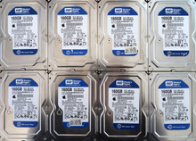 Lot of 8 Western Digital WD1600AAJS 7200rpm 8MB 3G/s Sata II 3.5" 160gb Sata HDD