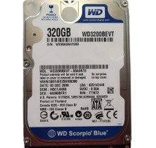 WD WD3200BEVT-00A0RT0 HBCTJHBB (WX90) Thailand 2.5" 320gb Sata HDD DEC/2009