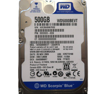 WD WD5000BEVT-22A0RT0 HBCTJBBB (WX20) Thailand 2.5" 500gb Sata HDD NOV/2009