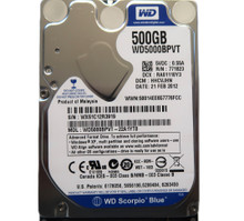 WD WD5000BPVT-22A1YT0 HHCVJHN (WX61) Malaysia 2.5" 500gb Sata HDD FEB/2012