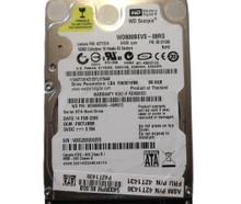 Western Digital WD800BEVS-08RST2 FBCTJBBB (WXC) Thailand 80gb 2.5" Sata FEB/2008