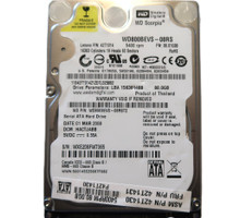 Western Digital WD800BEVS-08RST2 HACTJABB (WXE) Thailand 80gb 2.5" Sata MAR/2008