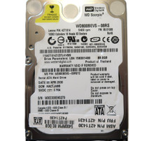 Western Digital WD800BEVS-08RST2 HACTJABB (WXE) Thailand 80gb 2.5" Sata APR/2008