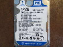 WD WD3200BEVT-24A23T0 DCM:HHMTJHNB 320gb Sata (Donor for Parts)